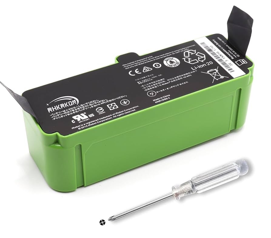Amazon.com: RHKRKQN 1800LI Battery Replacement for iRobot
